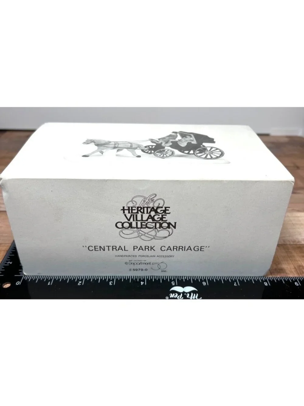 Dept 56 5979-0 Central Park Carriage Heritage Village
